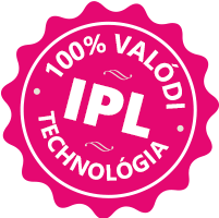 100% valódi IPL technológia